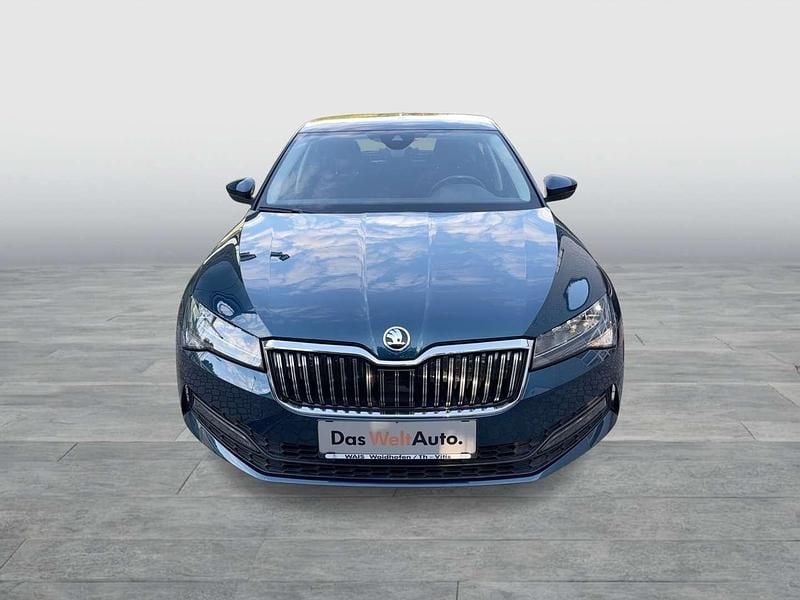 Gebraucht Skoda Superb Ambition 200 PS (147 kW) 2021 Dunkelblau  metallic Limousine