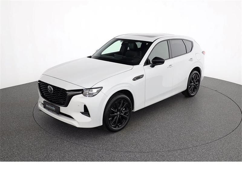 Neu Mazda CX-60 Homura-Line 327 PS (240 kW) 2025 Rhodium weiss SUV