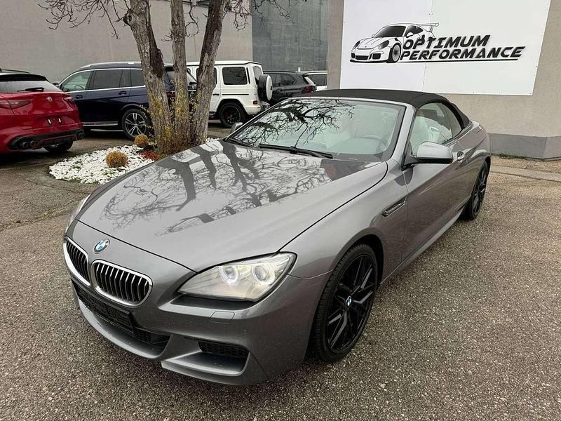 Grau Gebraucht 2012 BMW 640 Cabriolet M Sport Cabrio | € 25.990 - Bild 1/4