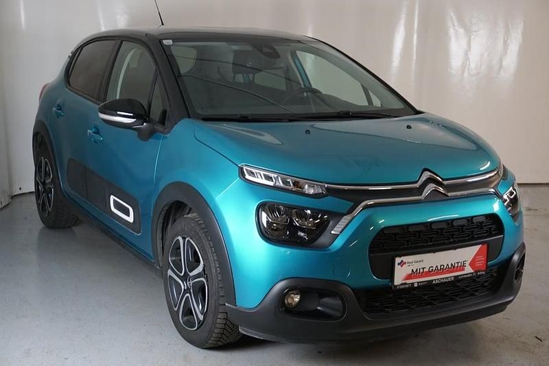 Gebraucht Citroën C3 PureTech 110 PS (80 kW) 2021 Dunkelblau  metallic Kleinwagen