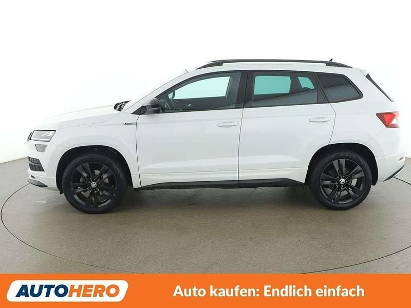 Gebraucht Skoda Karoq SportLine 150 PS (110 kW) 2020 Weiß SUV