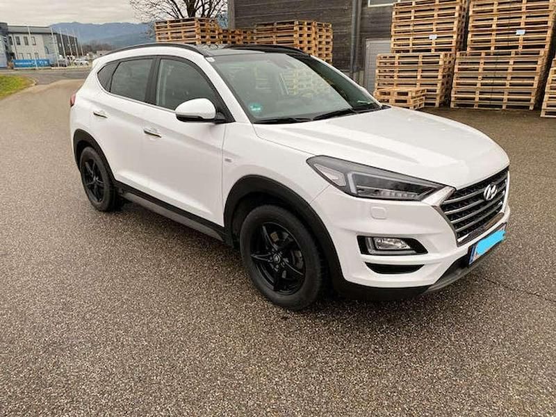Gebraucht Hyundai Tucson 136 PS (100 kW) 2020 Weiß SUV