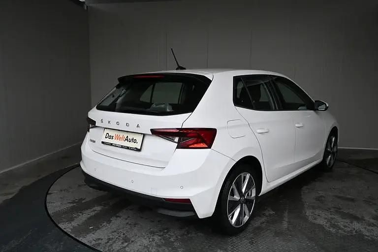 Gebraucht Skoda Fabia Style 80 PS (58 kW) 2023 Weiss  normal Kleinwagen