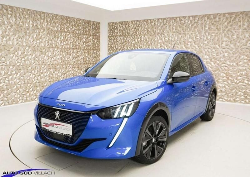 Neu Peugeot e-208 GT 100 kW (136 PS) 2025 Blau Kleinwagen