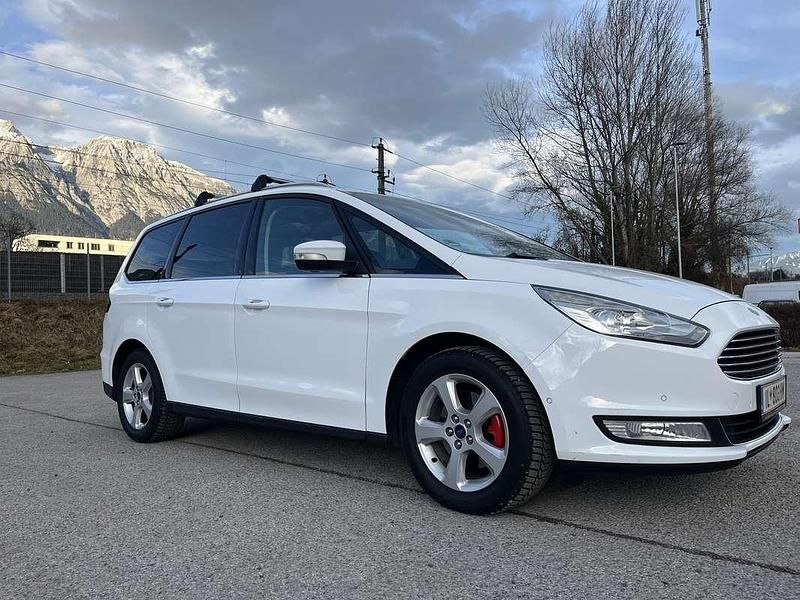 Gebraucht Ford Galaxy Titanium 150 PS (110 kW) 2016 Weiß Van / Kleinbus