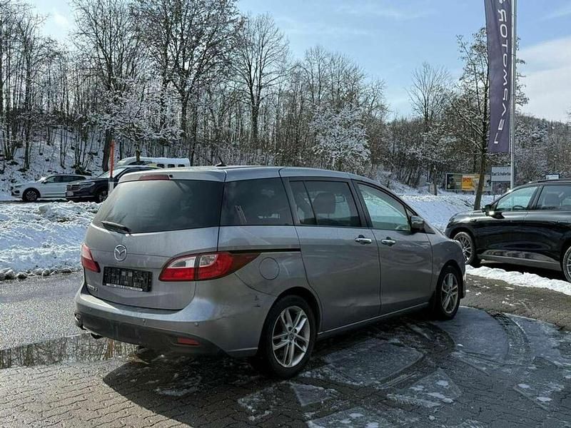 Gebraucht Mazda 5 Takumi-Line 116 PS (85 kW) 2014 Grau Van / Kleinbus