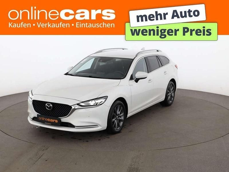 Gebraucht Mazda 6 Center-Line 165 PS (121 kW) 2023 Weiß Kombi