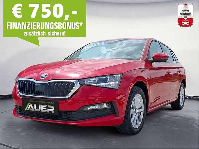 Rot Gebraucht 2024 Skoda Scala Ambition Kleinwagen | € 18.987 (Superpreis) - Bild 1/3