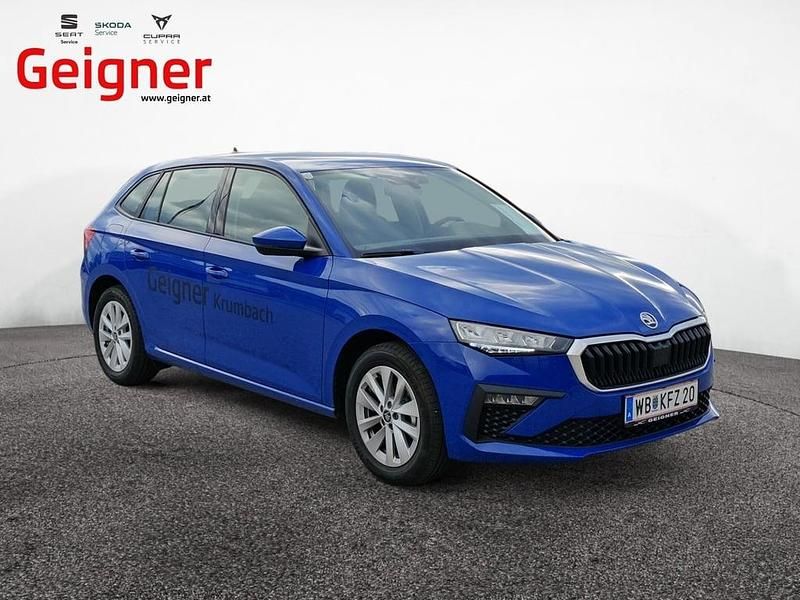 Gebraucht Skoda Scala Essence 95 PS (69 kW) 2025 Mittelblau  normal Kleinwagen