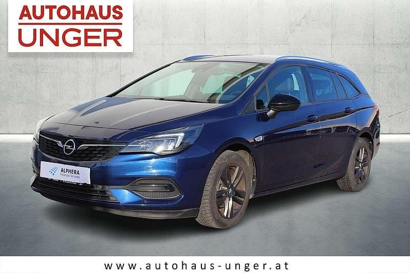 Gebraucht Opel Astra Design & Tech 110 PS (80 kW) 2022 Blau Kombi