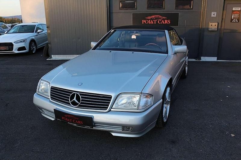 Silber Gebraucht 1996 Mercedes SL500 Cabrio | € 18.490 - Bild 1/4