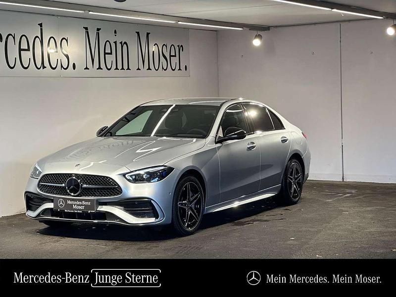 Neu Mercedes C300 AMG line 197 PS (144 kW) 2025 Silber Limousine