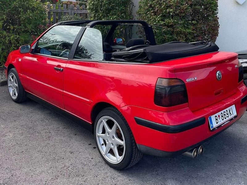 Gebraucht VW Golf Cabriolet 116 PS (85 kW) 2001 Rot Cabrio