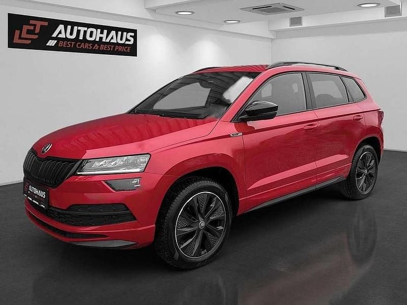 Rot Gebraucht 2020 Skoda Karoq SportLine SUV | € 23.440 (Fairer Preis) - Bild 1/4