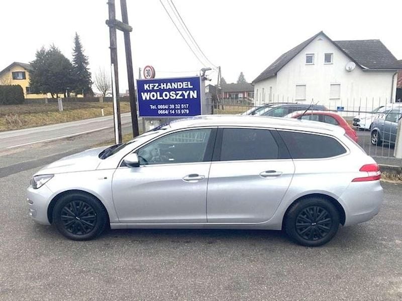 Gebraucht Peugeot 308 SW Allure 111 PS (81 kW) 2015 Silber Kombi