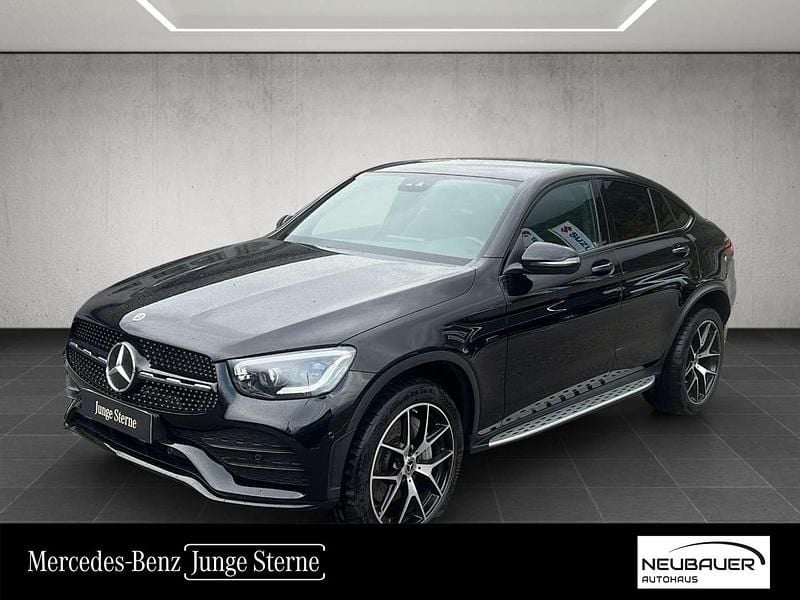 Schwarz Gebraucht 2021 Mercedes GLC300e Coupé | € 49.900 (Fairer Preis) - Bild 1/4