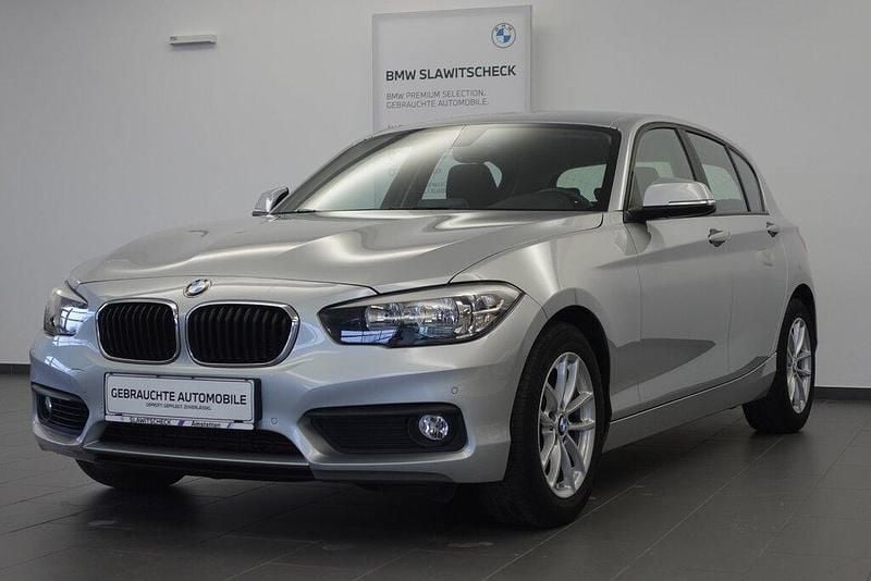 Gebraucht BMW 116 109 PS (80 kW) 2018 Glaciersilver Kleinwagen