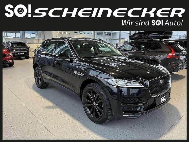 Schwarz Gebraucht 2017 Jaguar F-Pace Portfolio SUV | € 22.990 (Etwas zu teuer) - Bild 1/4