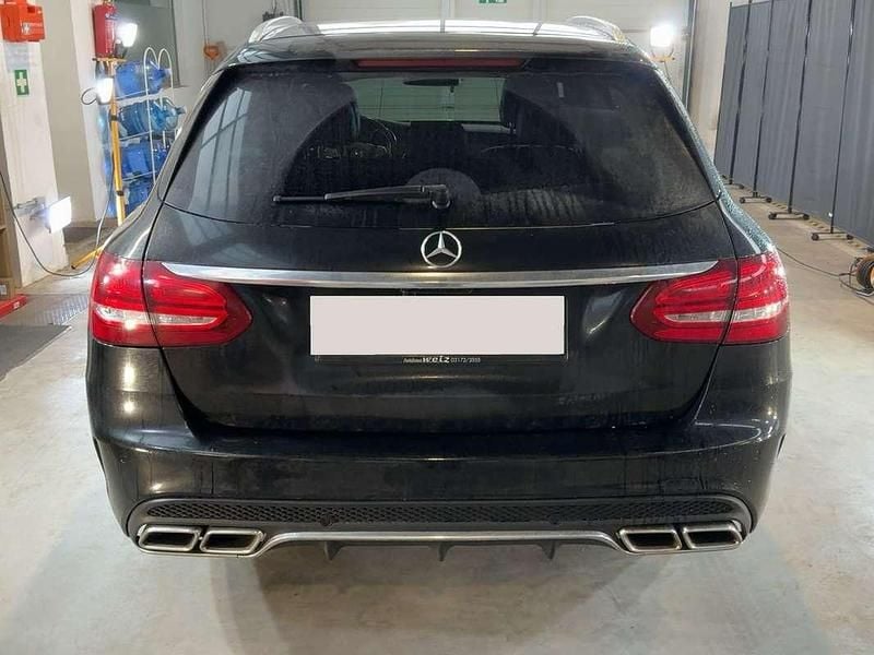 Gebraucht Mercedes C200 AMG line 136 PS (100 kW) 2016 Schwarz Kombi