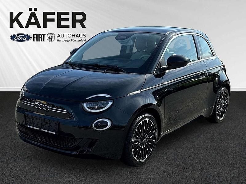 Schwarz Gebraucht 2022 Fiat 500e La Prima Limousine | € 18.990 (Guter Preis) - Bild 1/4