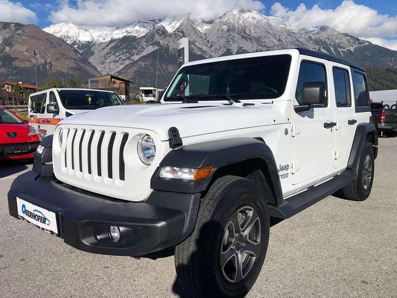 Gebraucht Jeep Wrangler Unlimited Sport 200 PS (147 kW) 2019 Weiß SUV