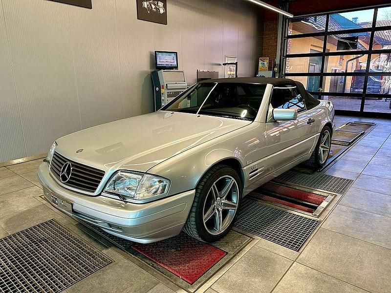 Gebraucht Mercedes SL600 394 PS (289 kW) 1997 Silber Cabrio