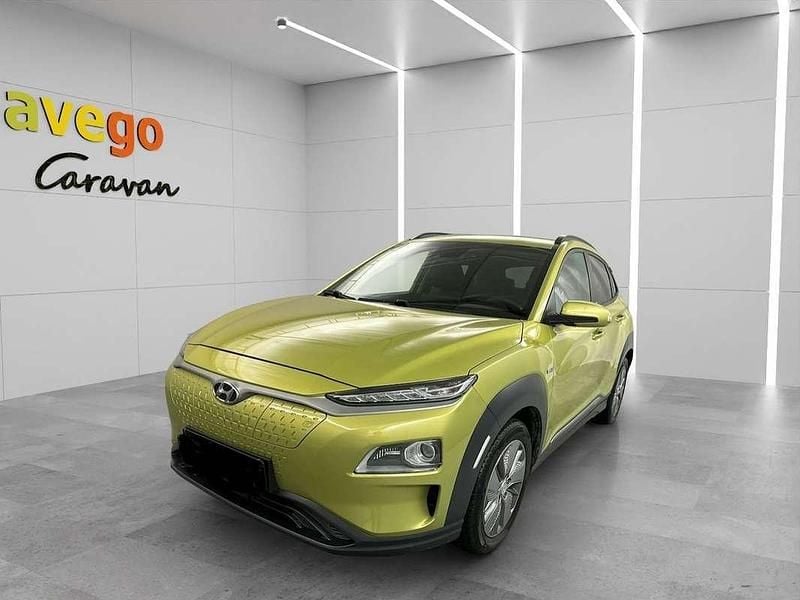 Gebraucht Hyundai Kona Style 150 kW (204 PS) 2021 Gelb SUV