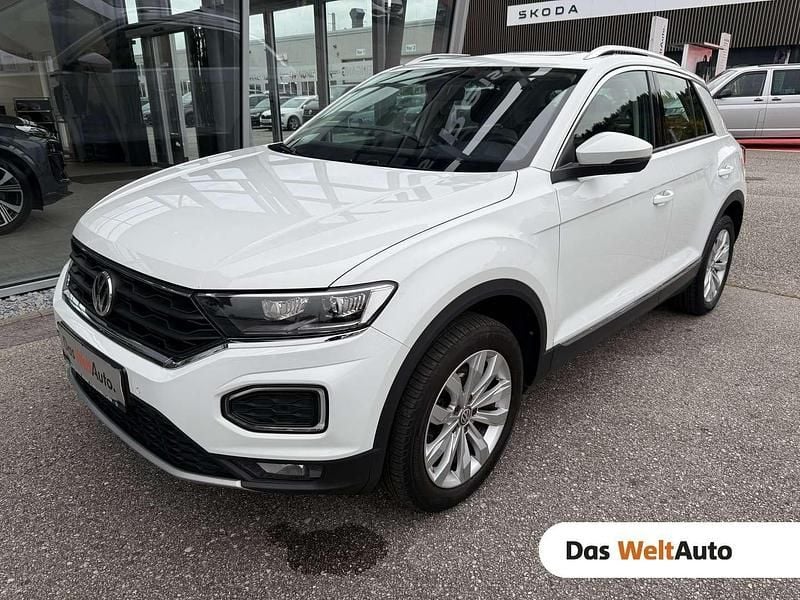 Weiss normal Gebraucht 2018 VW T-Roc Sport SUV | € 22.990 (Teuer) - Bild 1/4