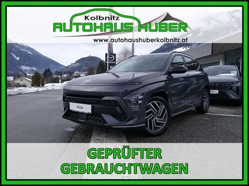 Gebraucht Hyundai Kona N Line 120 PS (88 kW) 2023 Grau SUV