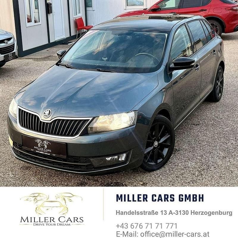 Grau Gebraucht 2015 Skoda Rapid Sport Limousine | € 9.990 (Guter Preis) - Bild 1/4