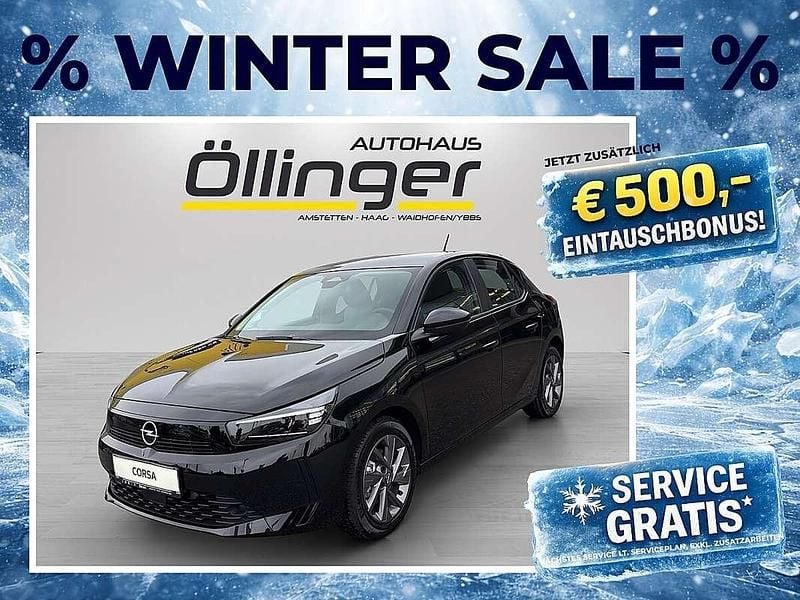 Neu Opel Corsa Edition 101 PS (74 kW) 2025 Schwarz Limousine
