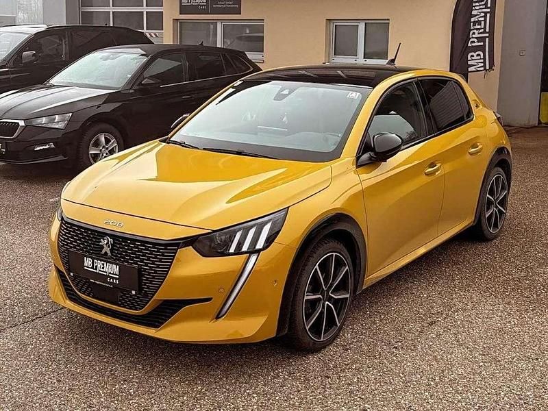 Gebraucht Peugeot e-208 GTi 100 kW (136 PS) 2021 Beige Kleinwagen