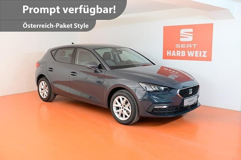 Neu Seat Leon Style 116 PS (85 kW) 2026 Dunkelblau  normal Limousine