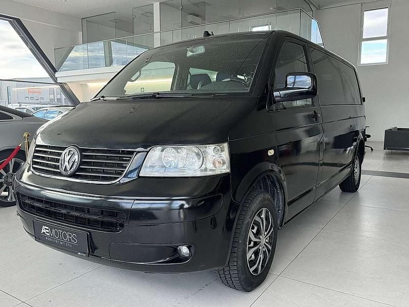 Schwarz Gebraucht 2006 VW Caravelle Highline Van / Kleinbus | € 8.900 - Bild 1/4