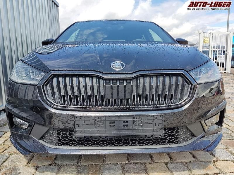 Neu Skoda Fabia Monte Carlo 2025 Schwarz metallic Limousine