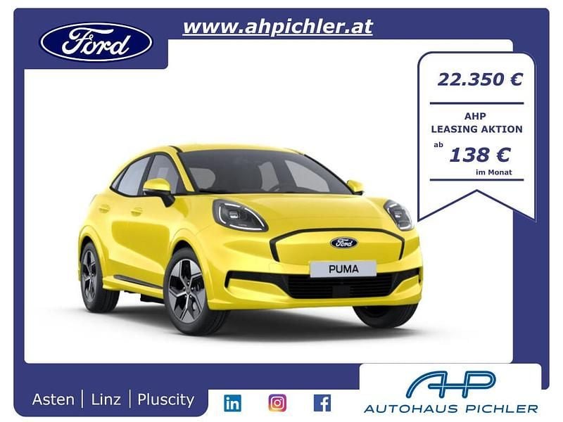 Neu Ford Puma Gen-E 123 kW (168 PS) 2026 Electric yellow metallic SUV