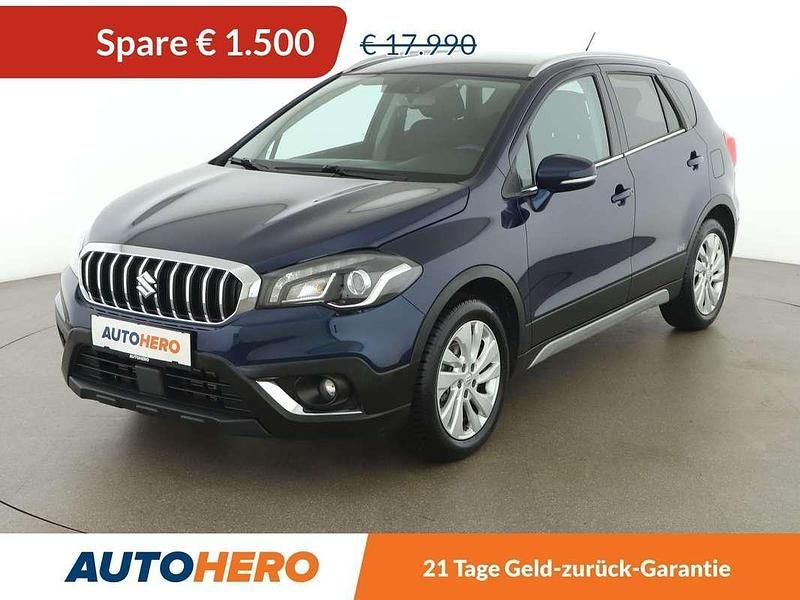Blau Gebraucht 2017 Suzuki SX4 S-Cross Cool SUV | € 16.490 (Guter Preis) - Bild 1/3