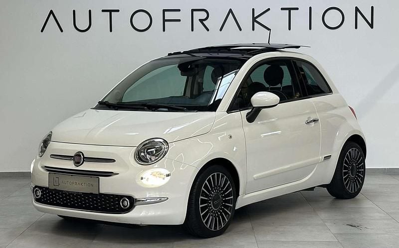 Weiß Gebraucht 2016 Fiat 500 Lounge Kleinwagen | € 9.299 (Fairer Preis) - Bild 1/4