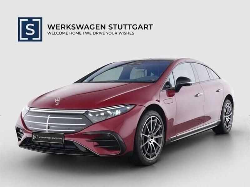 Gebraucht Mercedes EQS580 AMG 384 kW (523 PS) 2024 Rot Limousine