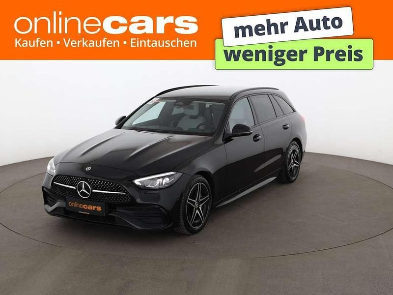 Gebraucht Mercedes C180 AMG line 170 PS (125 kW) 2023 Schwarz Kombi