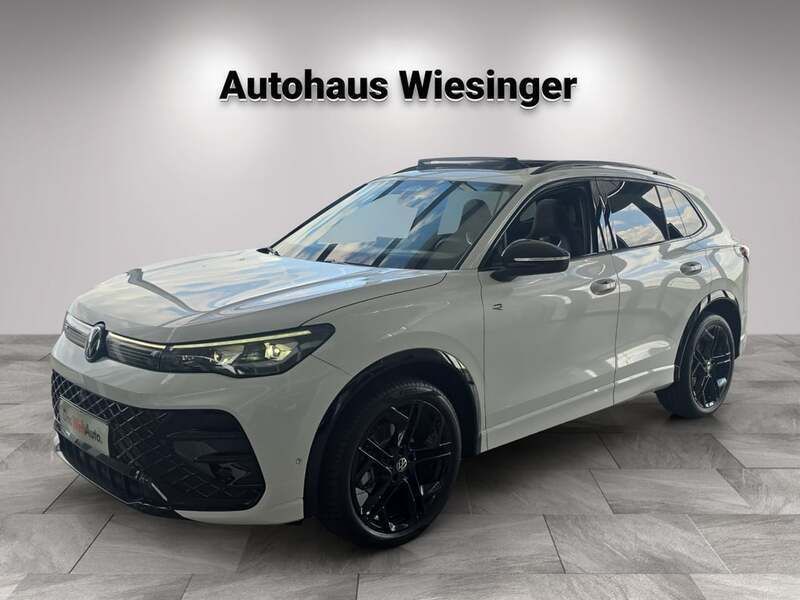 Weiss metallicperleffekt Neu 2025 VW Tiguan R-line SUV | € 53.680 - Bild 1/4