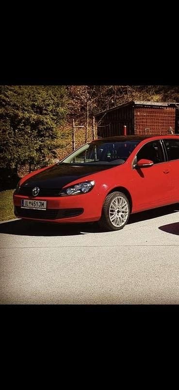 Gebraucht VW Golf VI Trendline 140 PS (102 kW) 2008 Rot Kleinwagen