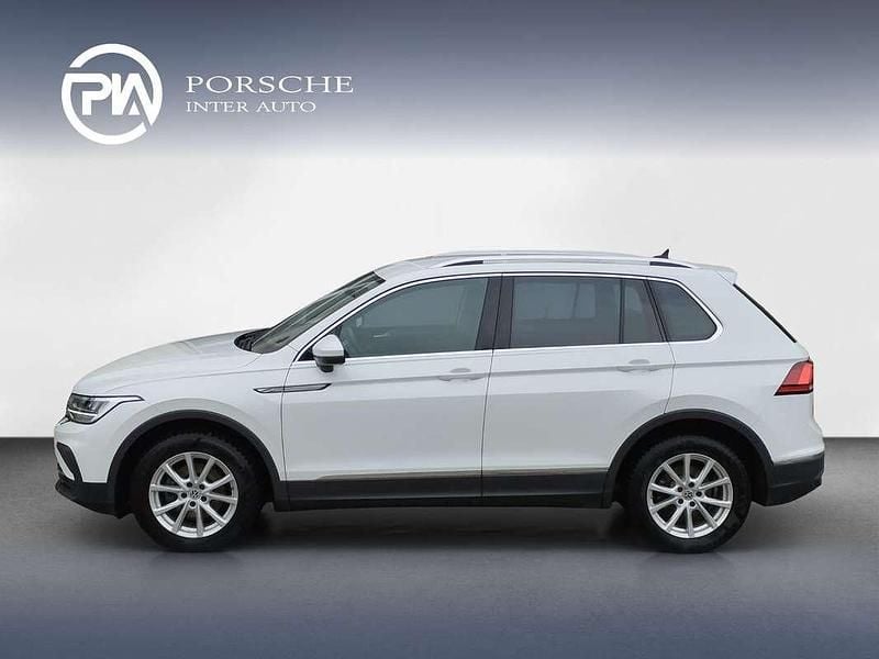 Gebraucht VW Tiguan Life 122 PS (89 kW) 2021 Weiss  metallicperleffekt SUV