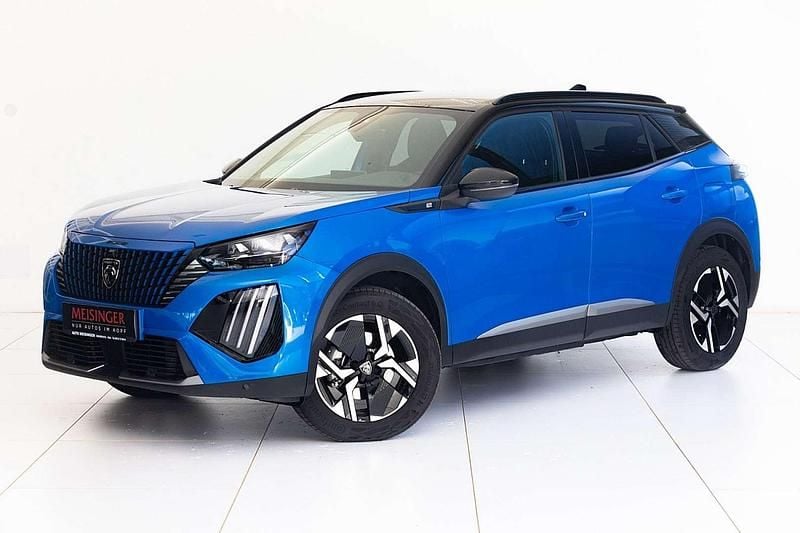 Blau Gebraucht 2024 Peugeot e-2008 GT SUV | € 25.900 (Guter Preis) - Bild 1/4