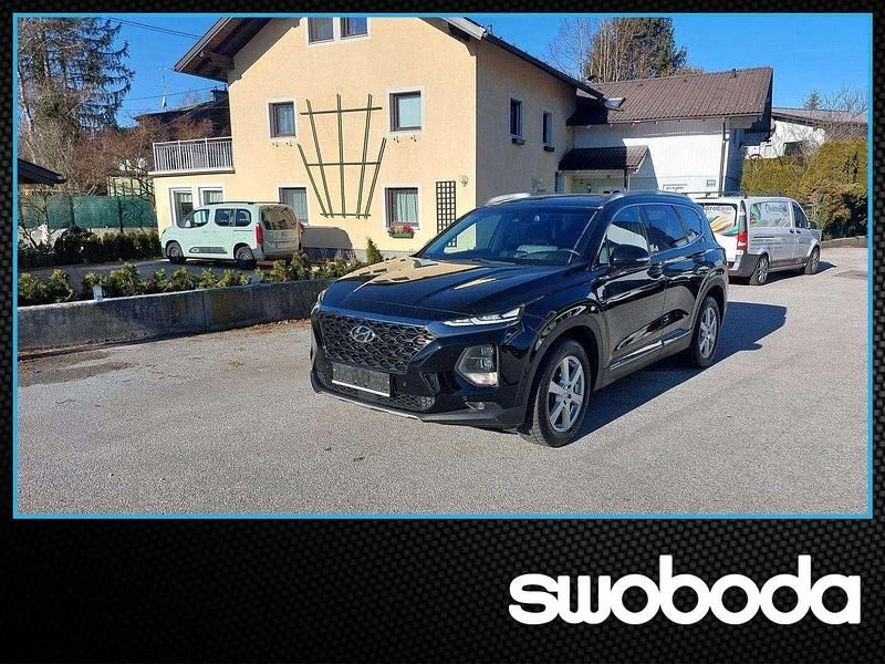 Schwarz Gebraucht 2019 Hyundai Santa Fe SUV | € 25.790 (Teuer) - Bild 1/4