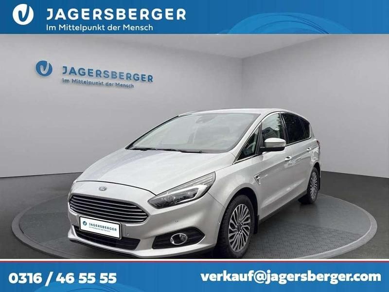 Silber Gebraucht 2018 Ford S-MAX Titanium Van / Kleinbus | € 19.490 (Guter Preis) - Bild 1/4