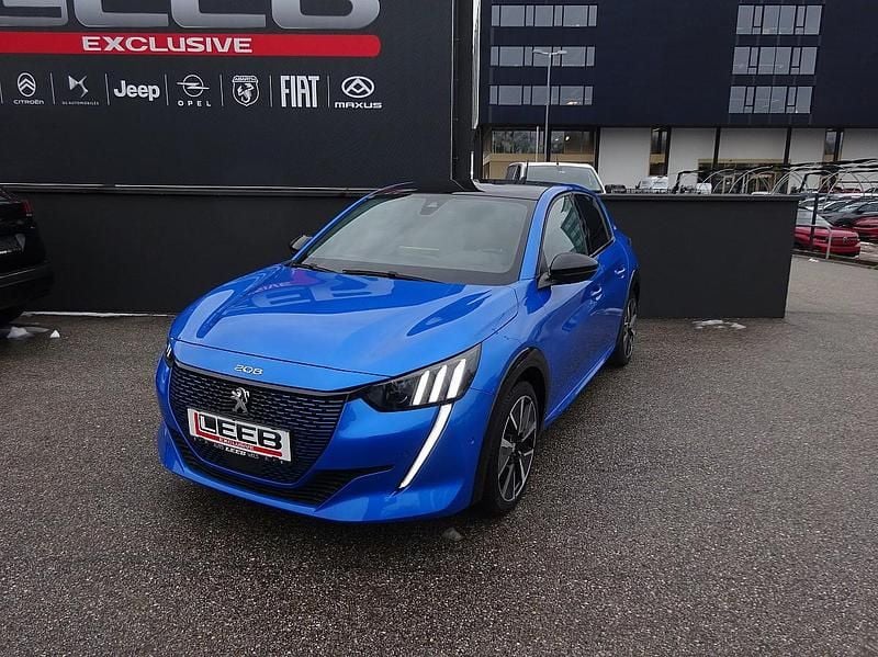 Weiß Gebraucht 2020 Peugeot e-208 GT Kleinwagen | € 17.290 (Teuer) - Bild 1/4