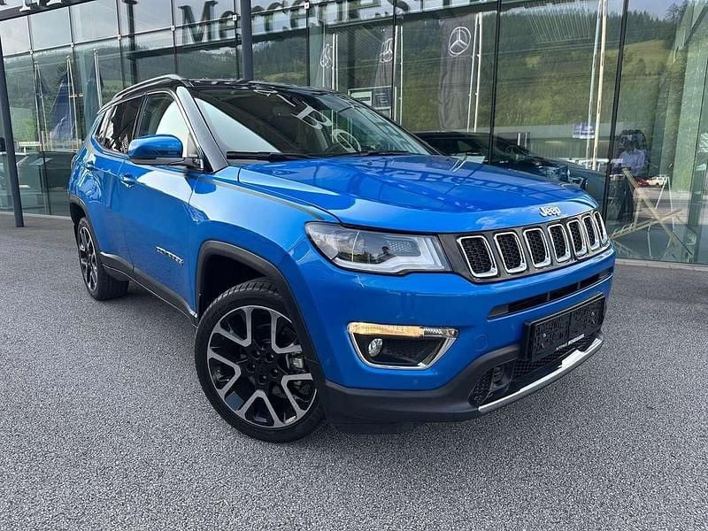Blau Gebraucht 2020 Jeep Compass Limited SUV | € 21.900 (Fairer Preis) - Bild 1/4