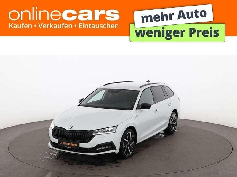 Gebraucht Skoda Octavia SportLine 150 PS (110 kW) 2022 Weiß Kombi