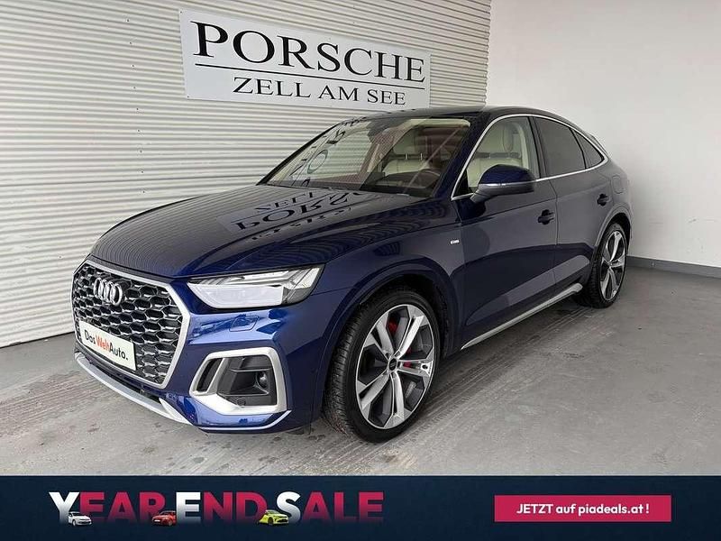 Blau Gebraucht 2024 Audi Q5 S-Line SUV | € 58.480 (Teuer) - Bild 1/4
